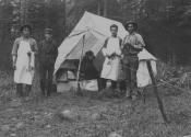 Native guides, Lake Nipigon Trip