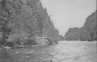 View of rapids, Lake Nipigon Trip