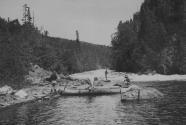 Companions fishing, Lake Nipigon Trip