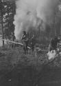 Camp scene, Lake Nipigon Trip