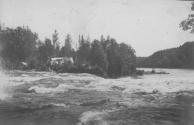 View of rapids, Lake Nipigon Trip