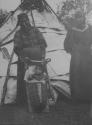 Native American women with baby, Lake Nipigon Trip