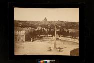S. Peter's and the Vatican from the Pincian hill - S. Pierre et le Vatican de M. Pincio.