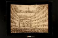 Opera-house della Fenise Venice. Theatre della Fenice Venise.