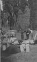 Packing at Long Gulch Camp, High Sierras Trip