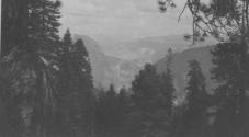 View of valley, High Sierras Trip