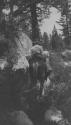 Riders on trail, High Sierras Trip