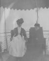 Maria Eastman and her nurse, Western Trip