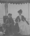 Maria Eastman and her nurse, Western Trip