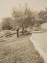 George Eastman taking in the view, Western Trip