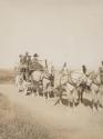 Travel companions in wagon, Western Trip