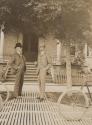 Walter Hubbell and unidentified man, Western Trip