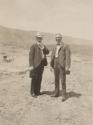 George Eastman and Walter Hubbell en route to Yellowstone National Park, Western Trip