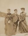 Hubbells and Mary Mulligan in Yellowstone National Park, Western Trip