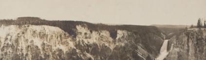 Yellowstone waterfall, Western Trip