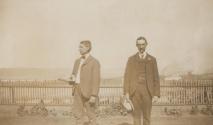 Unidentified men, Western Trip
