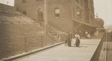 Railroad platform, Western Trip