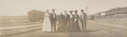 George Eastman and companions, Western Trip