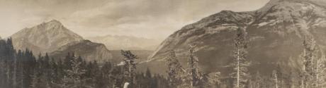 View of mountains, Western Trip
