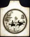 [Man & woman on mules]