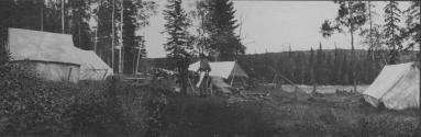 Camp Workers, George Eastman's Nipigon Trip