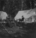 Party at Campsite, George Eastman's Nipigon Trip