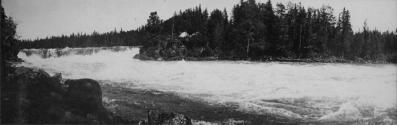 View of Rapids, George Eastman's Nipigon Trip