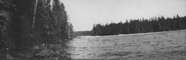 Camping Companion Taking Photograph, George Eastman's Nipigon Trip