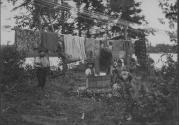 Children Near Campsite, George Eastman's Nipigon Trip