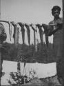 Camping Companions Displaying Fish, George Eastman's Nipigon Trip