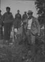 Camping Companion Displaying Fish, George Eastman's Nipigon Trip