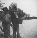 Camping Companions with Equipment, George Eastman's Nipigon Trip