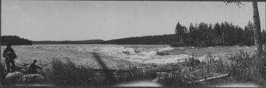 View of Rapids, George Eastman's Nipigon Trip