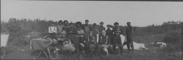 Portrait of Camping Party, George Eastman's Nipigon Trip
