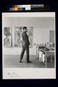 Roger Barr in his studio