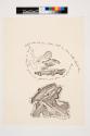 [Drawn figure with nose touching a car]