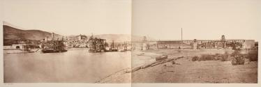 Marseille. [Port Napoleon; two-part panorama]
