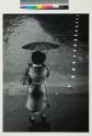 Woman in Rain, Paris