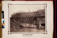 Chattanooga, Tennessee. Railroad Bridge Across Chattanooga Creek
