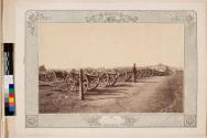 View of park of artillery captured at the Battle of Chattanooga