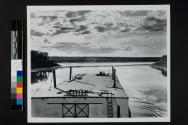 S.S. Northland Echo at the mouth of the Clearwater River, Alberta, Canada