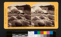 Ice Bridge and American Falls -- Niagara
