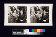Der österreichische Bundeskanzler Dr. Dollfuss (rechts). Am 25. juli 1934 wurde Dollfuss bei einem von den Nazis inszenierten Aufstand in Wien ermordet