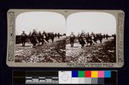 Haughty Prussians with machine-guns captured by "Old Contemptibles" in our advance at Pozieres.