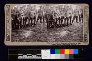 Impression made in the ground at Billericay by Commander falling from burning Zeppelin.