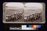 Our reserves awaiting orders to move up to their new positions on the slopes of Cape Helles.