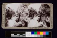 Where the Anzacs dug themselves in on the shelterless slopes of barren hills exposed to enemy fire.
