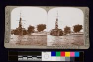 Dreadnoughts bombard the heights of Chocolate Hill and Lalu Baba and cover our advance from Suvla Bay.
