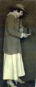 Mabel Allen Ackermann using a Kodak camera
