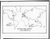 Map of Eastman Kodak Company Retail Stores and Cine Kodak Finishing Stations